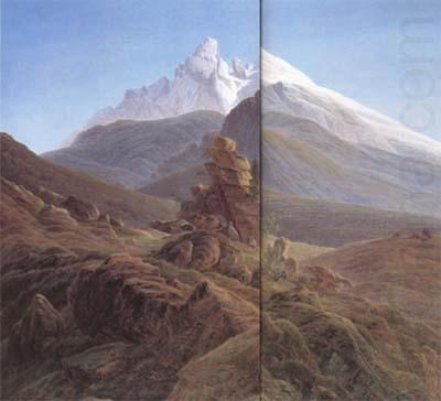 The Watzmann (mk10), Caspar David Friedrich